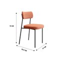 Ver imagem 4 de Conjunto Sala de Jantar Mesa 135x90cm Porto Estilo Industrial com 4 Cadeiras Mona Espresso Móveis