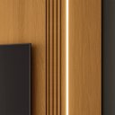 Ver imagem 6 de Rack Painel para Tv 85 Polegadas Kansas 219x164 - Cinamomo-off White - Edecasamoveis