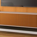 Ver imagem 4 de Rack Painel para Tv 85 Polegadas Kansas 219x164 - Cinamomo-off White - Edecasamoveis