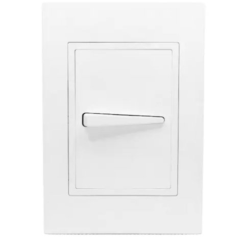 Conjunto Tomada Interruptor Simples Horizontal 4x2 - Rvb-1000/2 - Ravenna