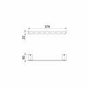 Ver imagem 2 de Porta Toalha Docolflat Bastao 300mm Onix - Docol