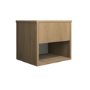Ver imagem 3 de Mesa de Cabeceira Suspensa com 1 Gaveta e 1 Nicho 100% Mdf Plancasa:carvalho