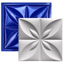 Ver imagem 5 de Conjunto 4 Formas 3d Gesso E Cimento Abs Azul 