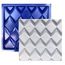 Ver imagem 3 de Conjunto 4 Formas 3d Gesso E Cimento Abs Azul 