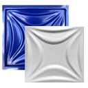 Ver imagem 2 de Conjunto 4 Formas 3d Gesso E Cimento Abs Azul 