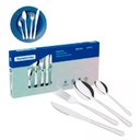 Ver imagem 3 de Jogo Talheres Faqueiro Tramontina Aço Inox 24 Peças Búzios