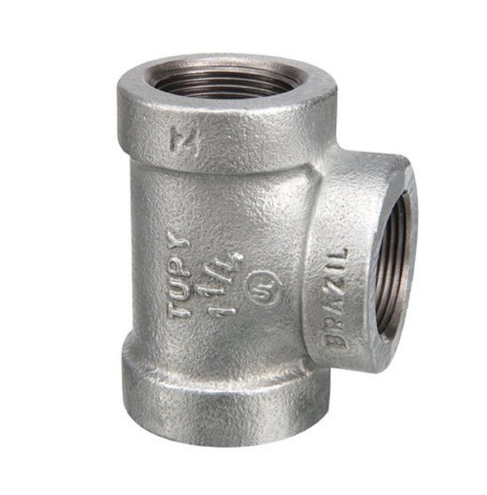 Tê Galvanizado NPT MI 300 1/2” Tupy | MadeiraMadeira