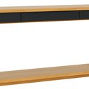 Ver imagem 3 de Aparador para Sala de Estar 180cm com 1 Gaveta Industrial Norton D03 Freijó Preto Fosco - Lyam Decor