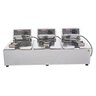 FRITADEIRA ELETRICA PROFISSIONAL TURBO 3 CUBAS 5 LITROS Cotherm - 3