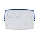 Ver imagem 3 de Caixa Térmica 34 Litros Bel Lazer com Suporte para Bebidas e Alça Azul