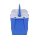 Ver imagem 2 de Caixa Térmica 34 Litros Bel Lazer com Suporte para Bebidas e Alça Azul