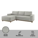 Ver imagem 4 de Sofá Boreal de 230cm B25 Chaise Lado Direito Meu Sofá Online