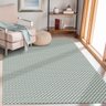 Tapete Passadeira Antiderrapante Algodão 40 x 140 Pilão:Verde Mesclado - 1