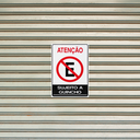 Ver imagem 3 de Combo 6 Placas De Sinalização Atenção Proibido Estacionar Sujeito A Guincho 20x30 Acesso - P-4/2 F9e