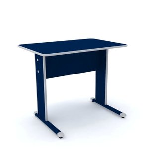 MESA P/ ESCRITÓRIO 92X61 PANDIN MAXXI - AZUL/CINZA MX90