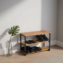 Ver imagem 1 de Sapateira Multiuso Banco Organizador de Calçados Hall Entrada