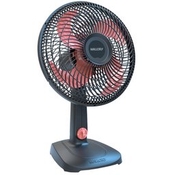 Ventilador de Mesa Mallory Elegance Rosé 30 cm 4 Pás 3 Velocidades 42W - 1