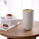 Ver imagem 5 de Copo Térmico 500ml - Fika - Tampa Plana - Cor Bege