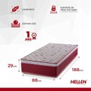 Ver imagem 2 de Colchão Solteiro  D33 One Face Van Gogh 88x188x29