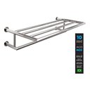 Ver imagem 2 de Toalheiro Rack 50 Cm Inox - Kromus Me0210-50