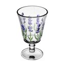 Ver imagem 2 de Taça para Água de Cristal Lavanda Hand Painting 240ml - Lyor