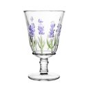 Ver imagem 3 de Taça para Água de Cristal Lavanda Hand Painting 240ml - Lyor
