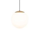 Ver imagem 1 de Luminária Pendente Lustre Vidro Globo 20cm 1782 Prelúdio