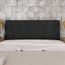 Cabeceira Estofada Queen Bragança Suede - Móveis Arapongas - 2