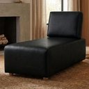 Ver imagem 2 de Sofá Chaise Modular Block 74x153 Pes Madeira Courino Tcs 724 Moll