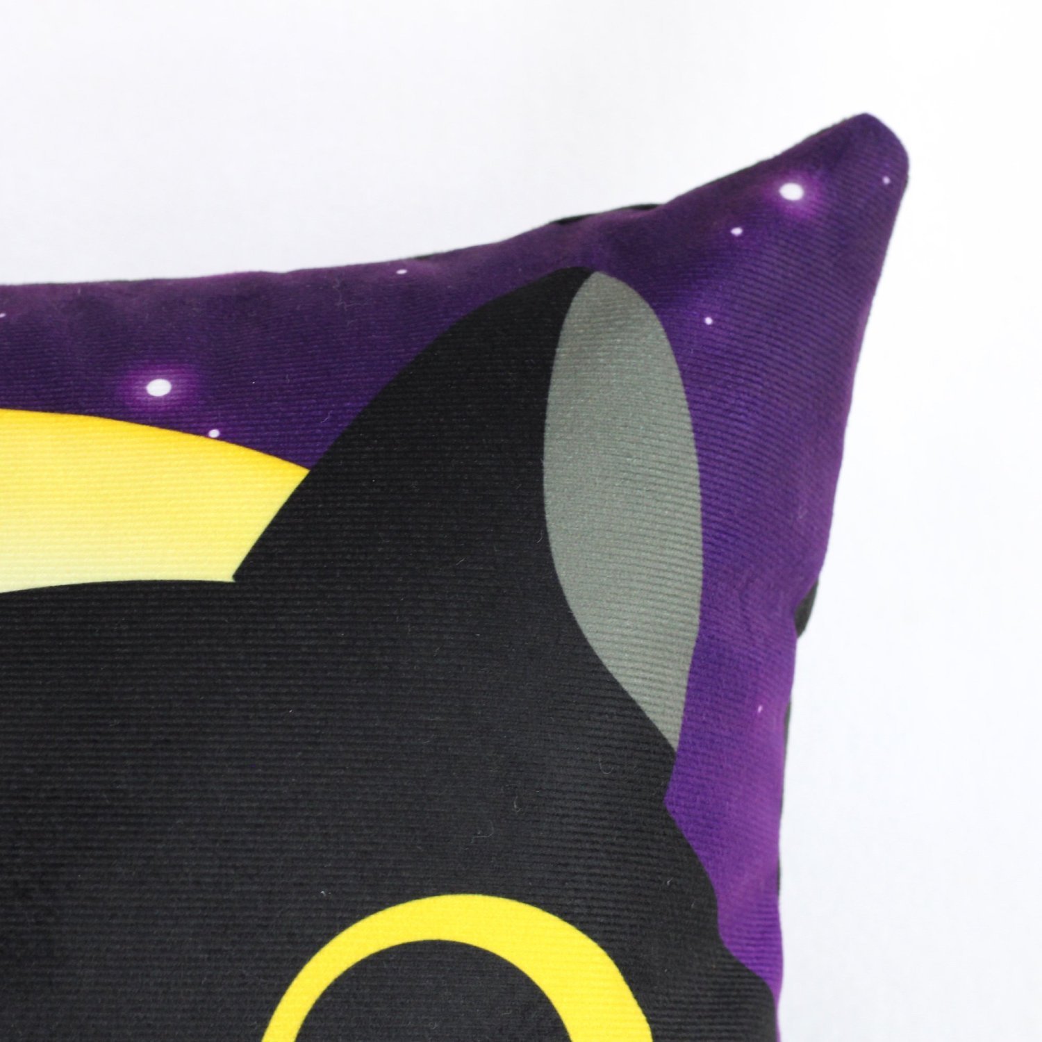 Capa para Almofada 43x43cm Halloween 106 Gato Preto Belchior - 3