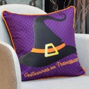 Ver imagem 4 de Almofada 43x43cm Halloween 105 Chapéu de Buxa com Cordone Belchior