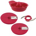 Ver imagem 3 de Multiprocessador 3x1 800W Classic Home 4 Velocidades Luxx Red 220V