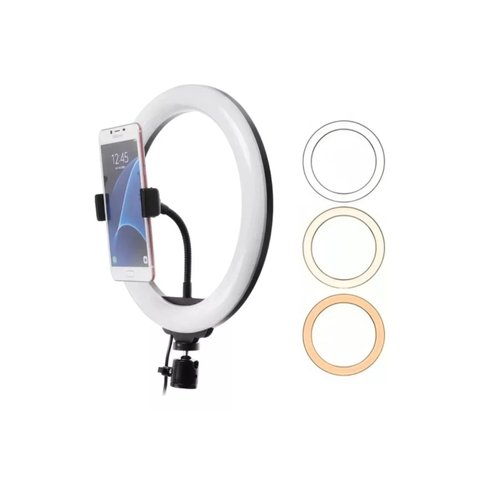 Ring Light 26cm Iluminador de Led com Suporte 123útil