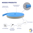 Ver imagem 3 de Moldura Roda Meio Eva Autocolante Marte 5cmx5mm 5 Metros - Azul