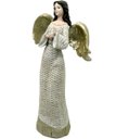 Ver imagem 4 de Estatueta Anjo Pombinha Branca Enfeite em Resina Natal 38cm
