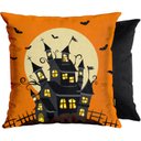 Ver imagem 4 de Capa com LED para Almofada 43x43cm Halloween 101 Casa Assombrada Belchior