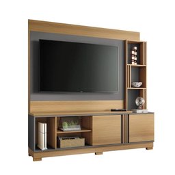 Painel Home Livelo Freijó Cinza Moonstone Banana Bit HB Móveis Painel para TV - 2