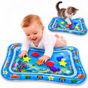 Ver imagem 6 de Tapete Sensorial Bebe Inflavel Agua Almofada Atividades Crianca Infantil PET Interativa Fundo do Mar
