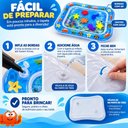 Ver imagem 4 de Tapete Sensorial Bebe Inflavel Agua Almofada Atividades Crianca Infantil PET Interativa Fundo do Mar