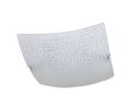 Ver imagem 1 de Luminária Plafon Quadrado Med Craquelet Branco - 1319 Med Br