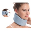 Ver imagem 5 de Colar Cervical Ortopedico Postura Coluna Pescoço Tensao Dor Entorse Ajustavel Viagem Carro Aviao Sup