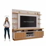 Estante Home para TV até 65 Polegadas Ripado 2 Portas Ravena Yescasa 100% MDF - 6
