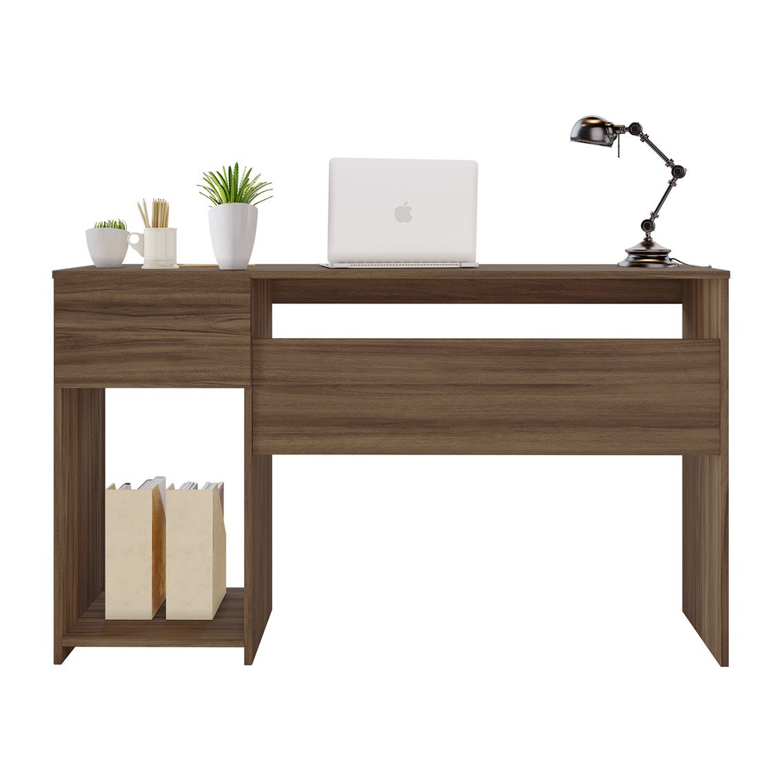 Mesa de Escritório 108cm 1 Gaveta Office NT 2070  - 6