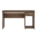 Ver imagem 2 de Escrivaninha Mesa Escritório Office Nt 2070 1 Gaveta 108cm Nogal Trend Marrom