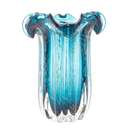 Ver imagem 2 de Vaso Murano Azul Marinho com Rose