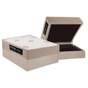Ver imagem 1 de Conjunto Box Baú Casal + Colchão Molas Inovaflex D33 Inova Plus
