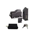 Ver imagem 1 de Kit Trava Fechadura Para Portão Suporte Regulável Eco Lock Ipec - 127v