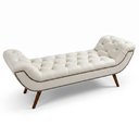 Ver imagem 5 de Puff Recamier 195cm Awa Facto Off White - Sallar Home