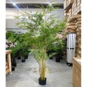 Ver imagem 2 de Bambu Artificial Grande Decoração Sala com 2.10m, Planta Decorativa para Casa e Eventos.