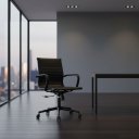 Ver imagem 1 de Cadeira para Escritório Giratória Diretor Manhattan Black Fratini